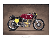 Matchless G50 motorcycle art print