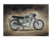 Triumph T150 Trident motorcycle art print